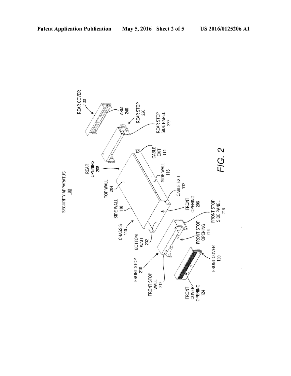 SECURITY APPARATUS TO HOUSE A DEVICE - diagram, schematic, and image 03