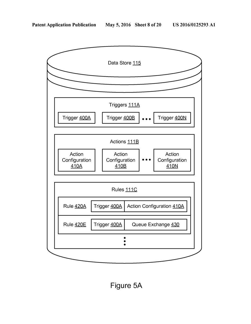 RULE-BASED ACTION TRIGGERING IN A PROVIDER NETWORK - diagram, schematic, and image 09