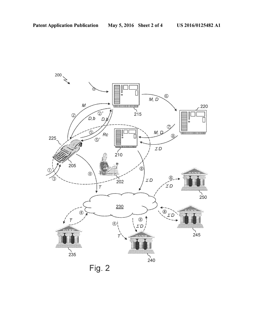 SYSTEM AND METHOD FOR MAKING AND TRACKING CHARITABLE CONTRIBUTIONS - diagram, schematic, and image 03