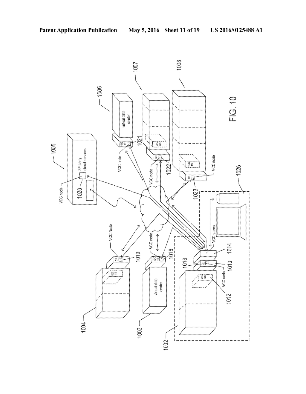 METHODS AND SYSTEMS TO ALLOCATE PHYSICAL NETWORK COST TO TENANTS OF A DATA     CENTER - diagram, schematic, and image 12