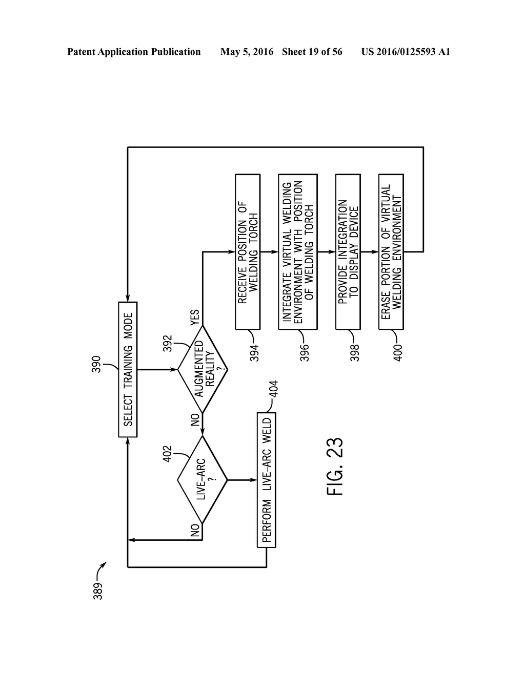 SYSTEM AND METHOD OF ACTIVE TORCH MARKER CONTROL - diagram, schematic, and image 20