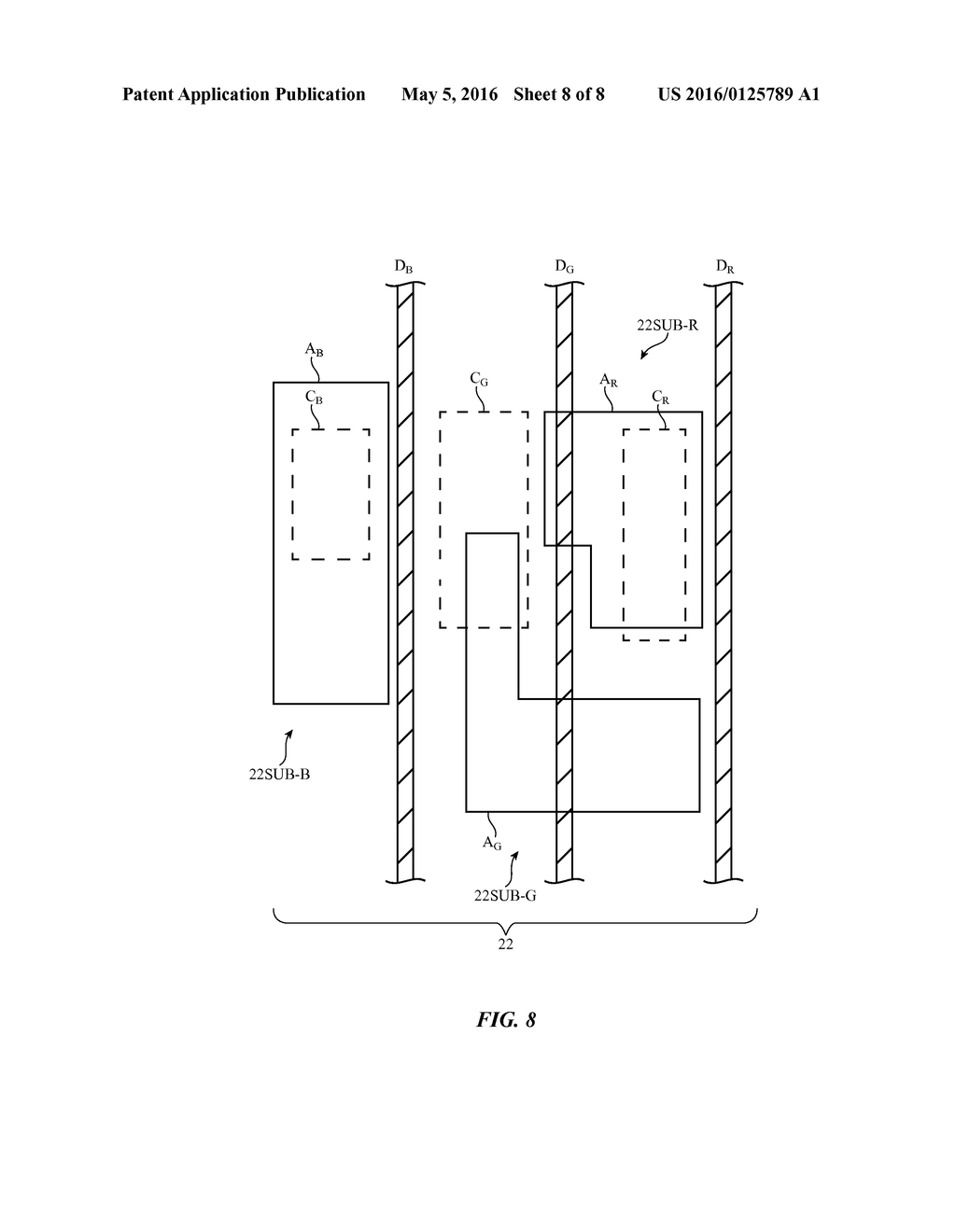 Organic Light-Emitting Diode Display With Minimized Subpixel Crosstalk - diagram, schematic, and image 09