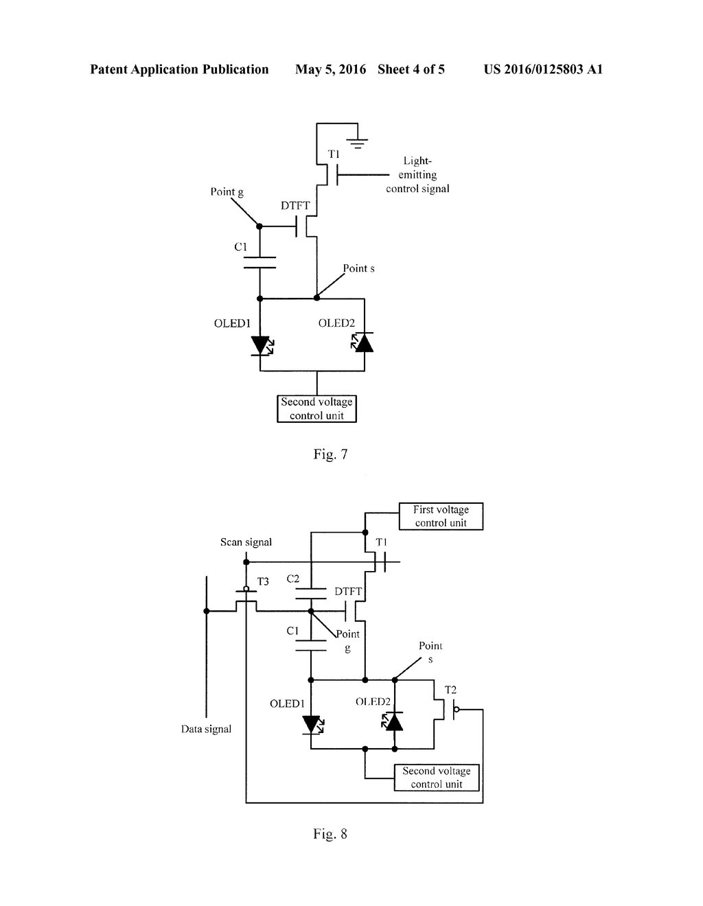 OLED AC DRIVING CIRCUIT, DRIVING METHOD AND DISPLAY DEVICE - diagram, schematic, and image 05