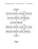 METHOD OF MANUFACTURING FLUID BEARING APPARATUS AND SPINDLE MOTOR     INCLUDING PRESS WORKING A CYLINDRICAL INNER SURFACE PROVIDED WITH A     PLATING LAYER diagram and image