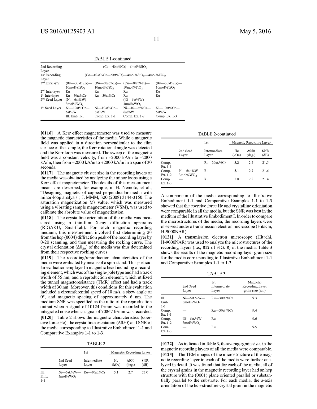 PERPENDICULAR MAGNETIC RECORDING MEDIUM HAVING AN OXIDE SEED LAYER AND RU     ALLOY INTERMEDIATE LAYER - diagram, schematic, and image 21