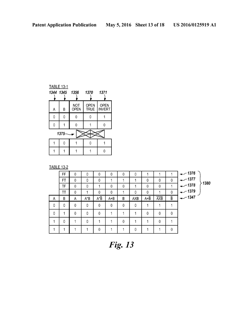 APPARATUSES AND METHODS FOR PERFORMING LOGICAL OPERATIONS USING SENSING     CIRCUITRY - diagram, schematic, and image 14