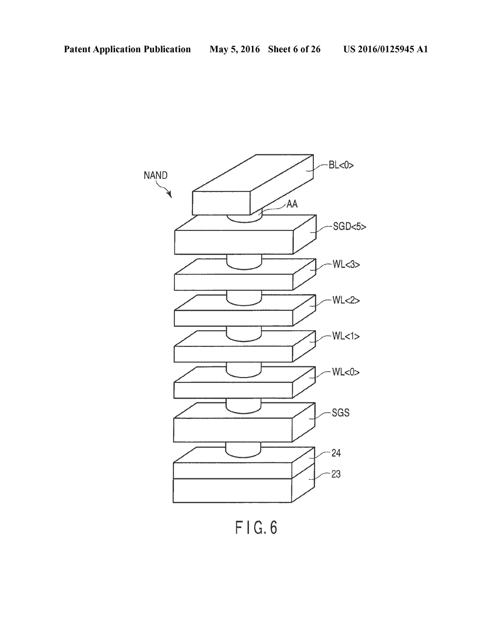 THREE DIMENSIONAL STACKED NONVOLATILE SEMICONDUCTOR MEMORY - diagram, schematic, and image 07