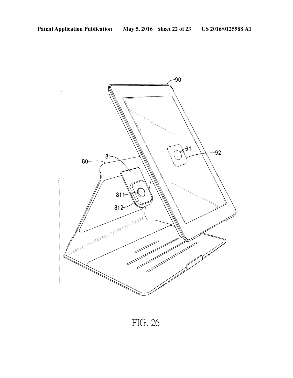 MAGNETIC ATTRACTION-FIXING ASSEMBLY, TWO-PIECE APPARATUS, AND ROTATING     SUPPORT STRUCTURE FOR A PORTABLE DEVICE HAVING THE MAGNETIC     ATTRACTION-FIXING ASSEMBLY - diagram, schematic, and image 23