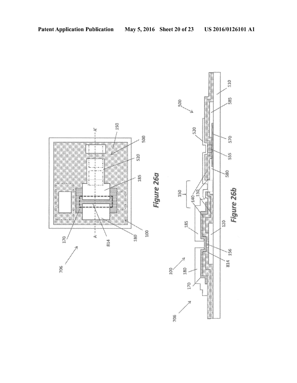 METHOD FOR FORMING A VARIABLE THICKNESS DIELECTRIC STACK - diagram, schematic, and image 21