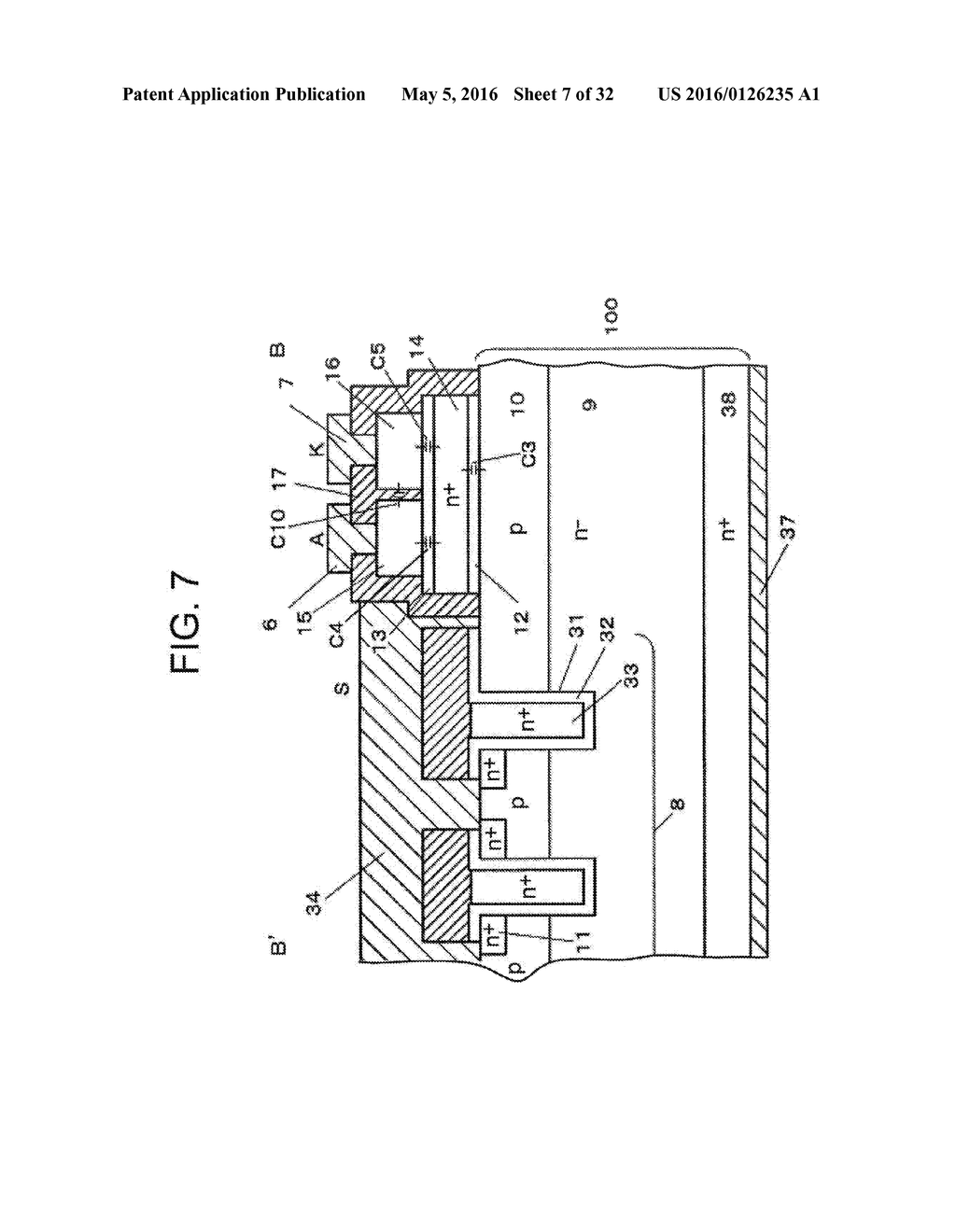 SEMICONDUCTOR DEVICE AND METHOD FOR PRODUCING THE SAME - diagram, schematic, and image 08