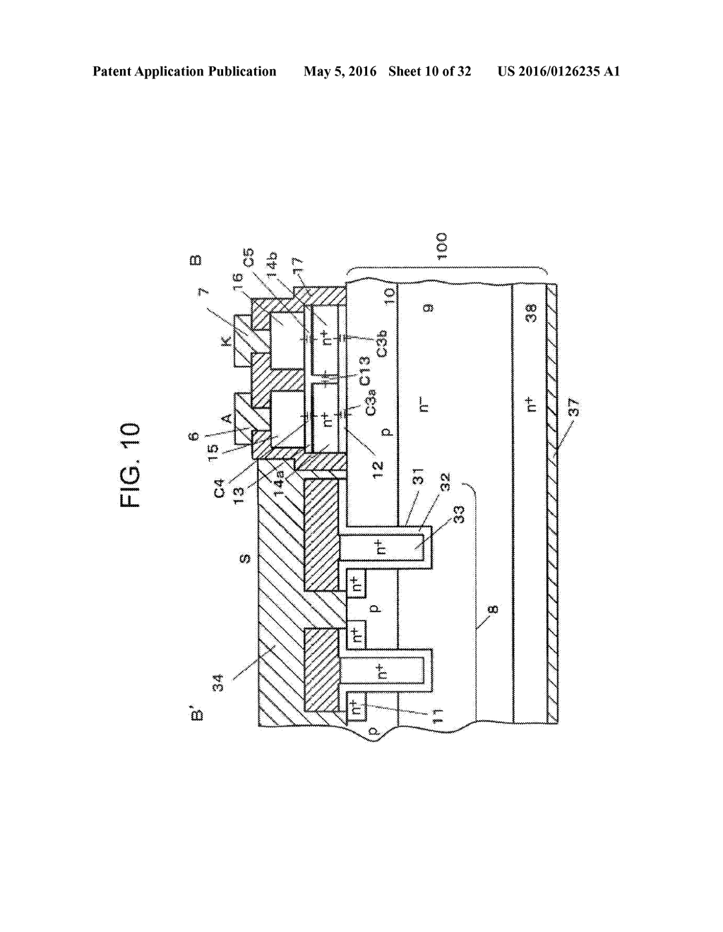 SEMICONDUCTOR DEVICE AND METHOD FOR PRODUCING THE SAME - diagram, schematic, and image 11