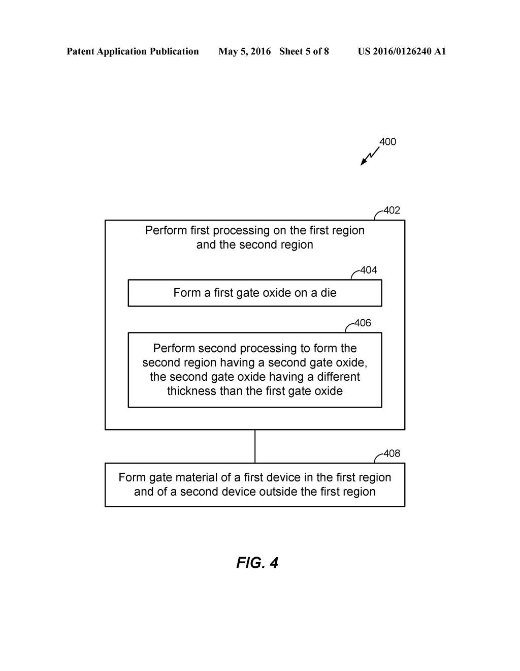 METHODS AND APPARATUSES FOR FORMING MULTIPLE RADIO FREQUENCY (RF)     COMPONENTS ASSOCIATED WITH DIFFERENT RF BANDS ON A CHIP - diagram, schematic, and image 06