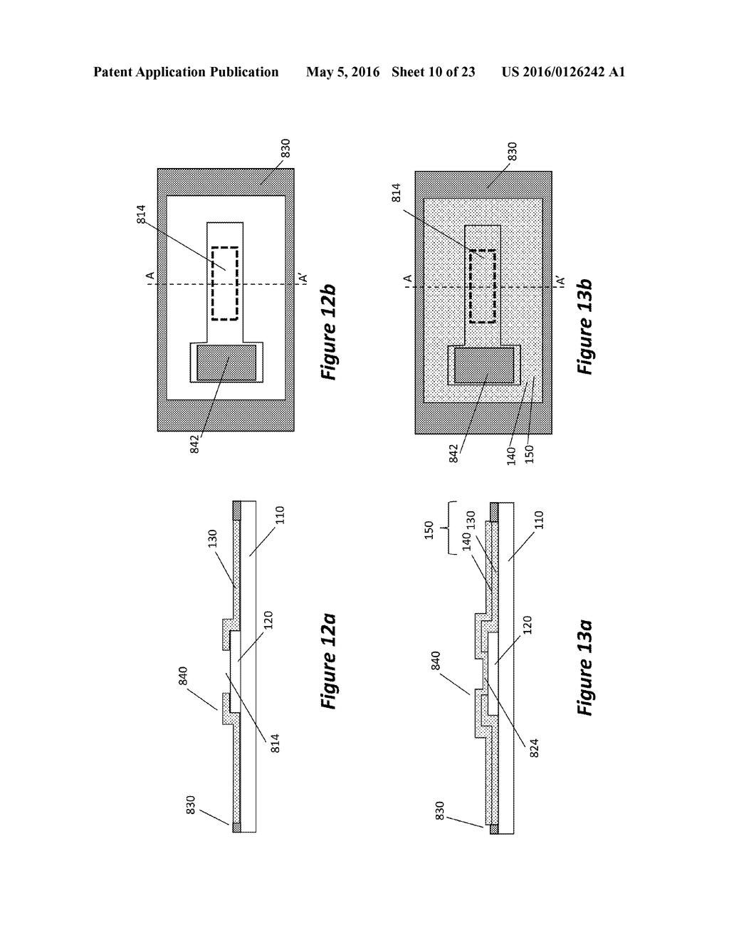 ENHANCEMENT MODE INVERTER WITH VARIABLE THICKNESS DIELECTRIC STACK - diagram, schematic, and image 11