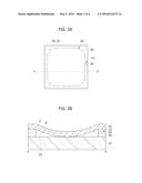 CURVED IMAGE SENSOR, METHOD FOR FABRICATING THE SAME, AND ELECTRONIC     DEVICE HAVING THE SAME diagram and image