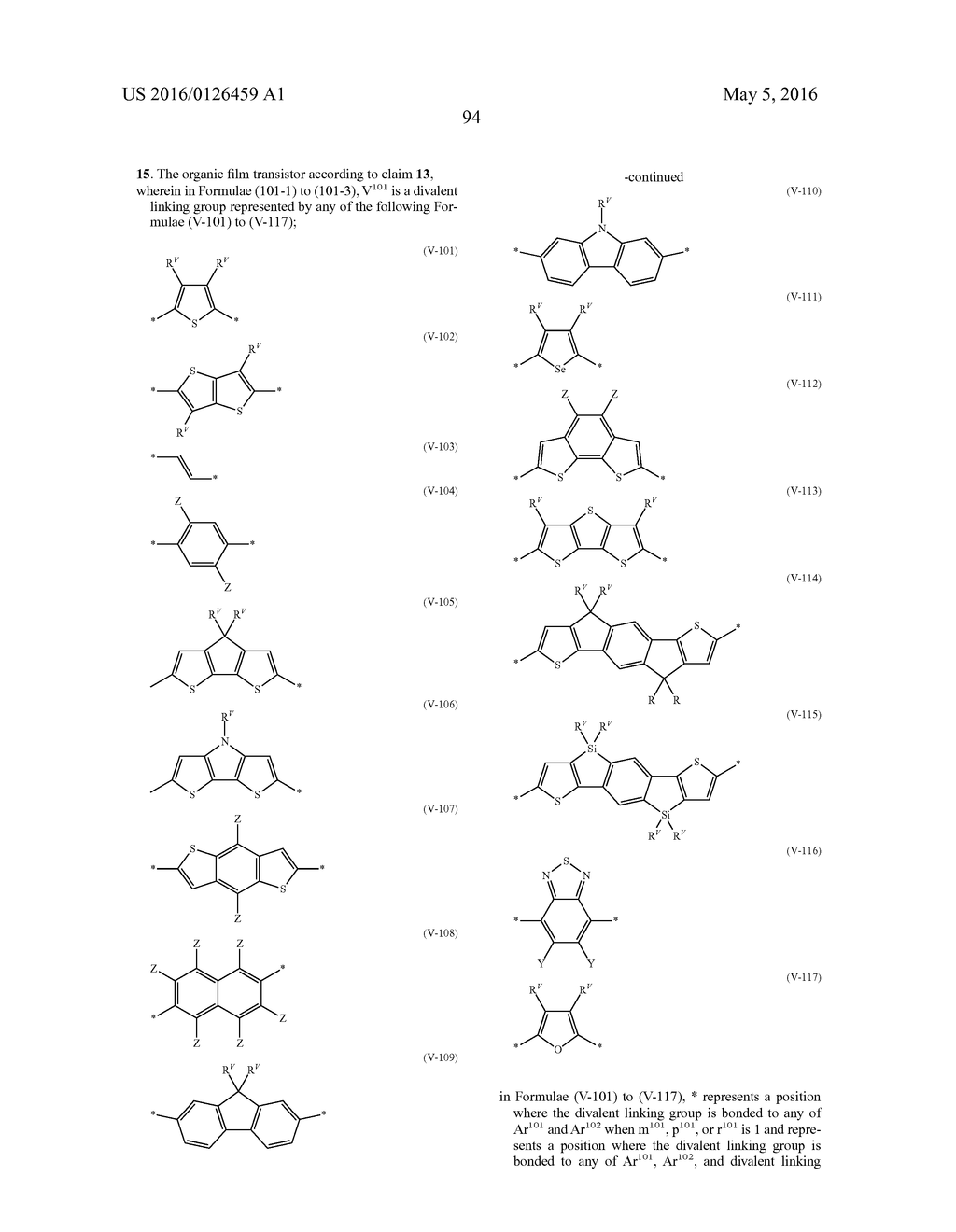 ORGANIC FILM TRANSISTOR, ORGANIC SEMICONDUCTOR FILM, ORGANIC SEMICONDUCTOR     MATERIAL AND APPLICATION OF THESE - diagram, schematic, and image 97