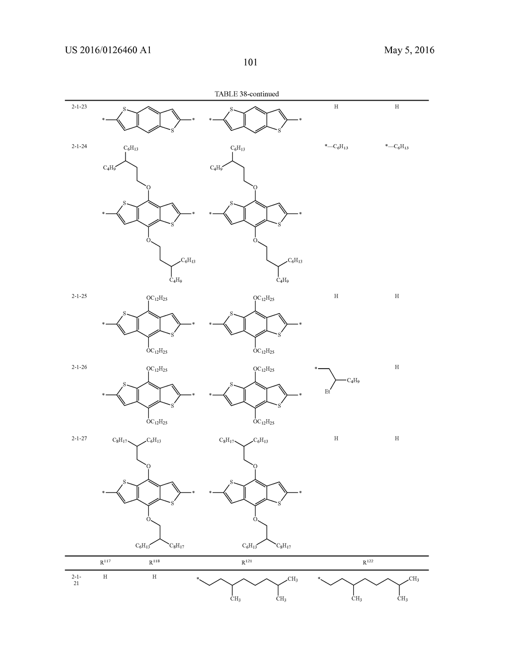 ORGANIC FILM TRANSISTOR, ORGANIC SEMICONDUCTOR FILM, AND ORGANIC     SEMICONDUCTOR MATERIAL AND USE APPLICATIONS THEREOF - diagram, schematic, and image 103