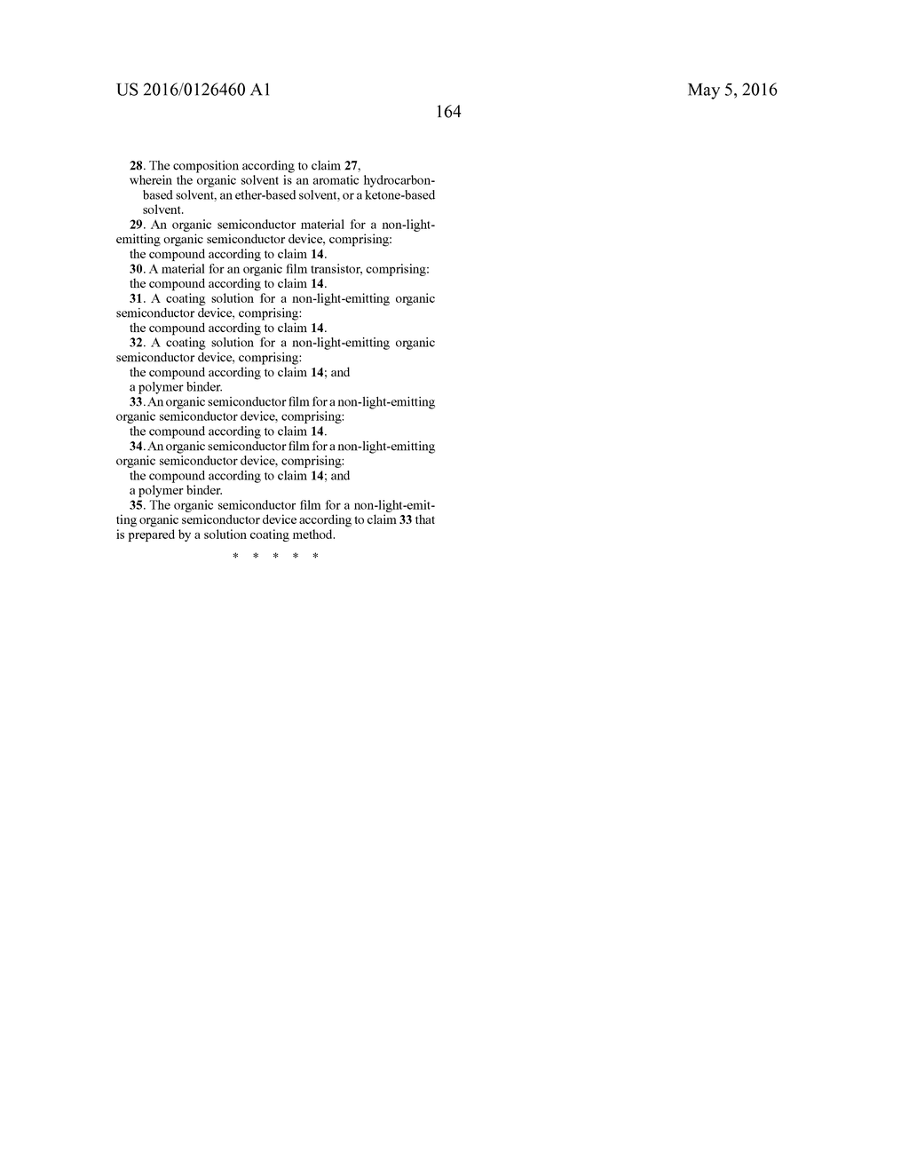 ORGANIC FILM TRANSISTOR, ORGANIC SEMICONDUCTOR FILM, AND ORGANIC     SEMICONDUCTOR MATERIAL AND USE APPLICATIONS THEREOF - diagram, schematic, and image 166