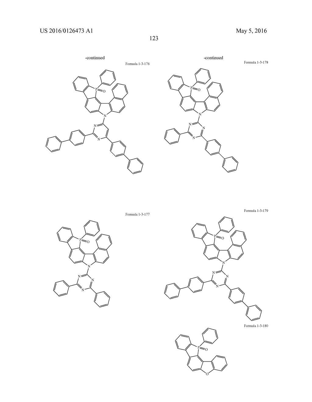 MULTICYCLIC COMPOUND AND ORGANIC ELECTRONIC DEVICE USING THE SAME - diagram, schematic, and image 126