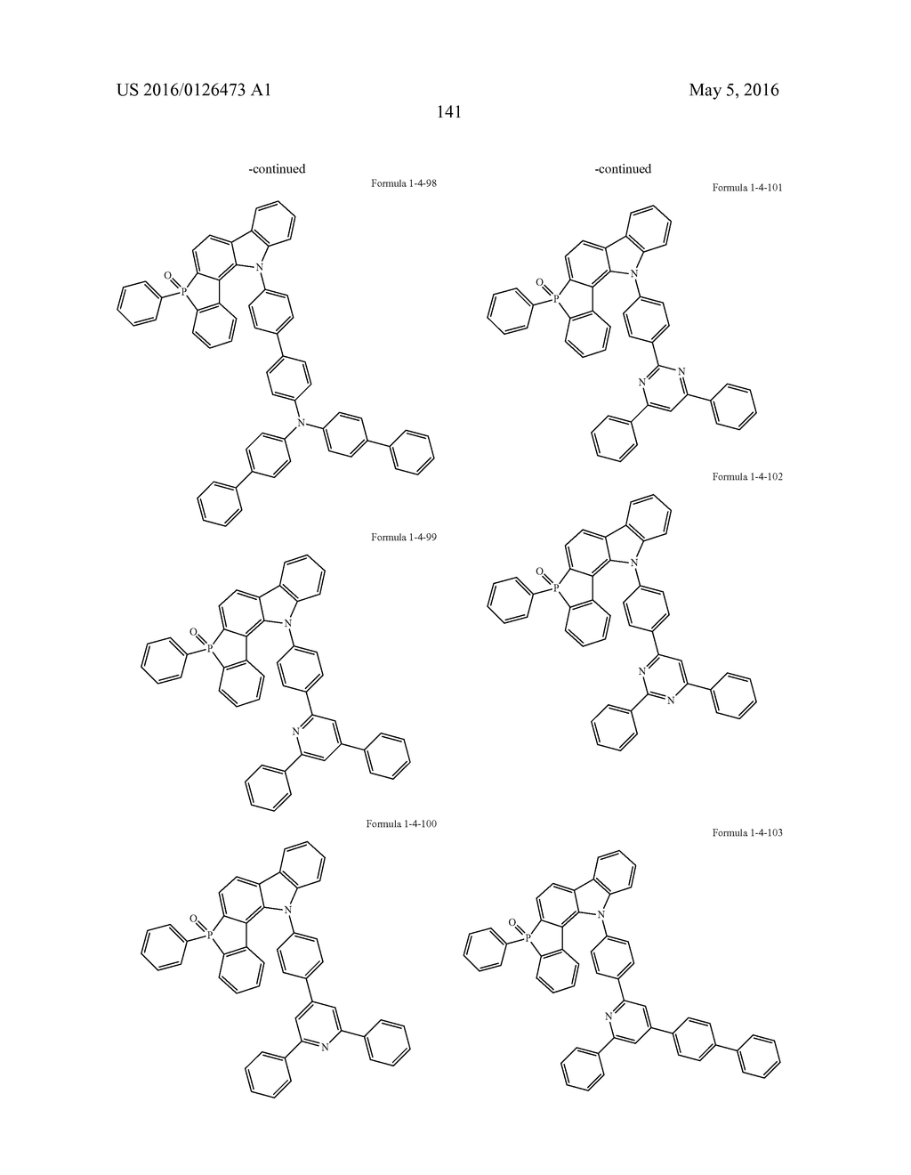 MULTICYCLIC COMPOUND AND ORGANIC ELECTRONIC DEVICE USING THE SAME - diagram, schematic, and image 144