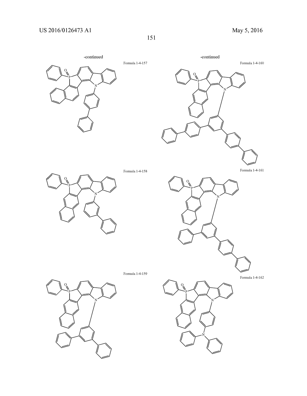 MULTICYCLIC COMPOUND AND ORGANIC ELECTRONIC DEVICE USING THE SAME - diagram, schematic, and image 154