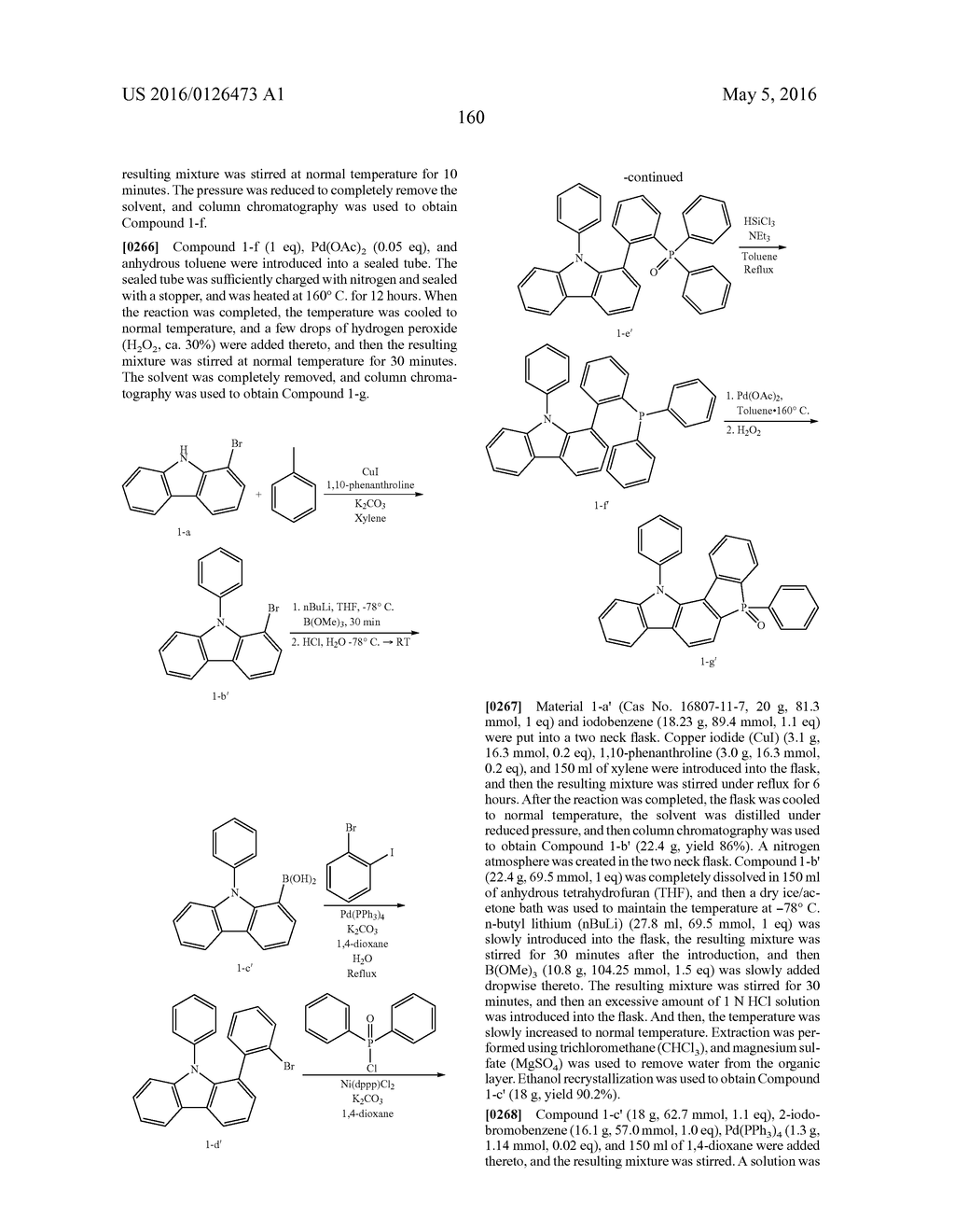 MULTICYCLIC COMPOUND AND ORGANIC ELECTRONIC DEVICE USING THE SAME - diagram, schematic, and image 163