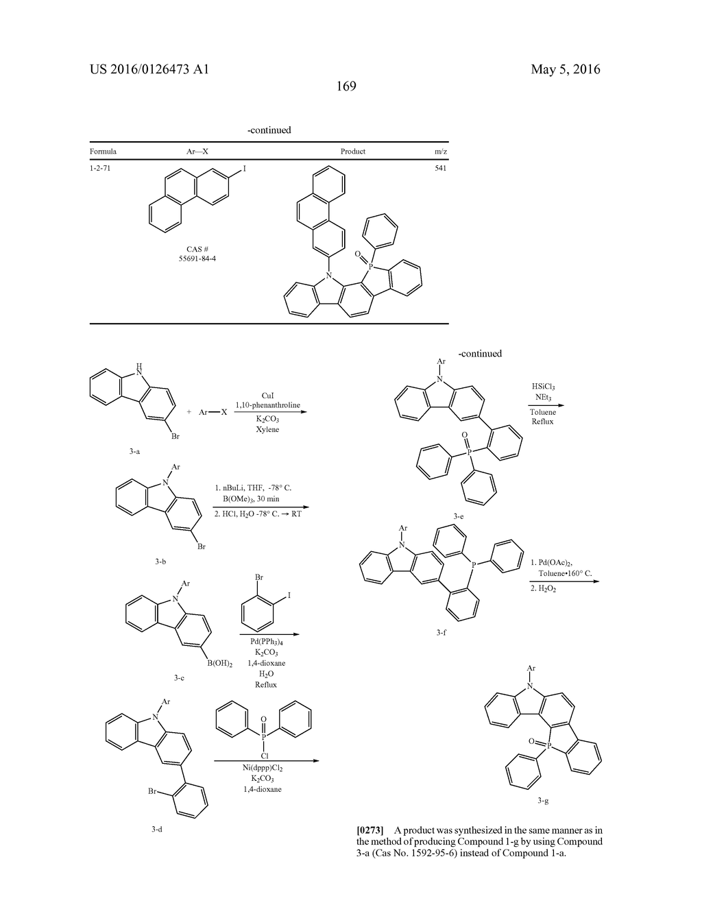 MULTICYCLIC COMPOUND AND ORGANIC ELECTRONIC DEVICE USING THE SAME - diagram, schematic, and image 172