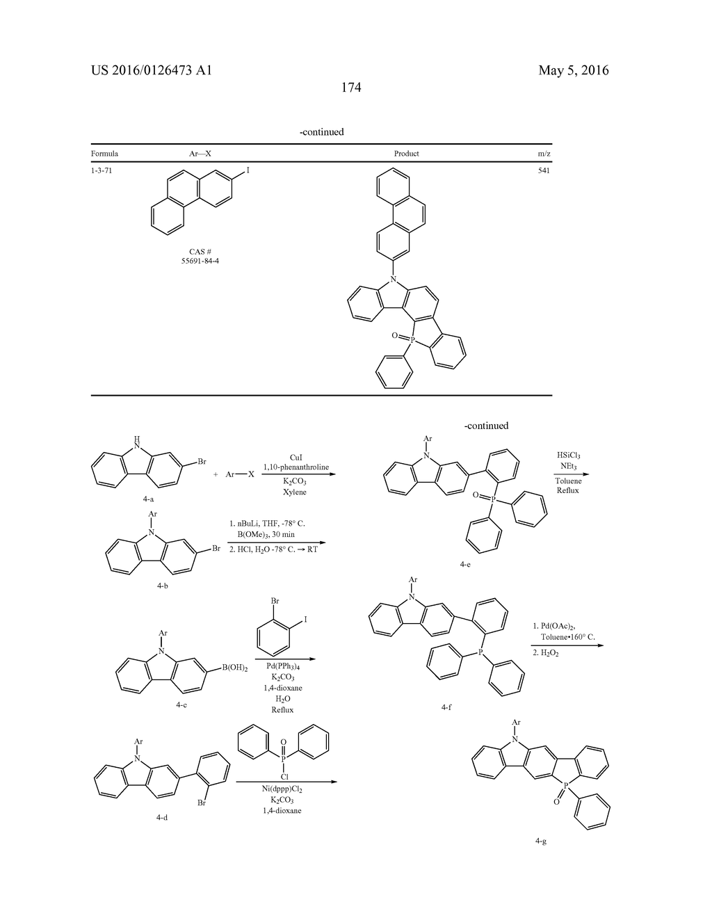 MULTICYCLIC COMPOUND AND ORGANIC ELECTRONIC DEVICE USING THE SAME - diagram, schematic, and image 177