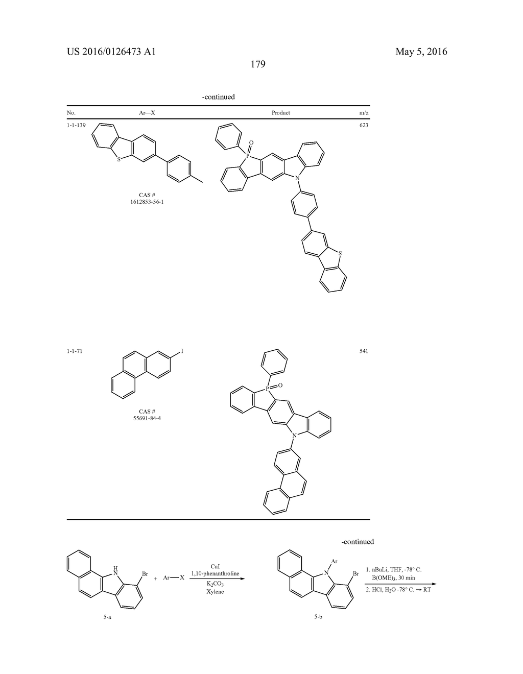 MULTICYCLIC COMPOUND AND ORGANIC ELECTRONIC DEVICE USING THE SAME - diagram, schematic, and image 182