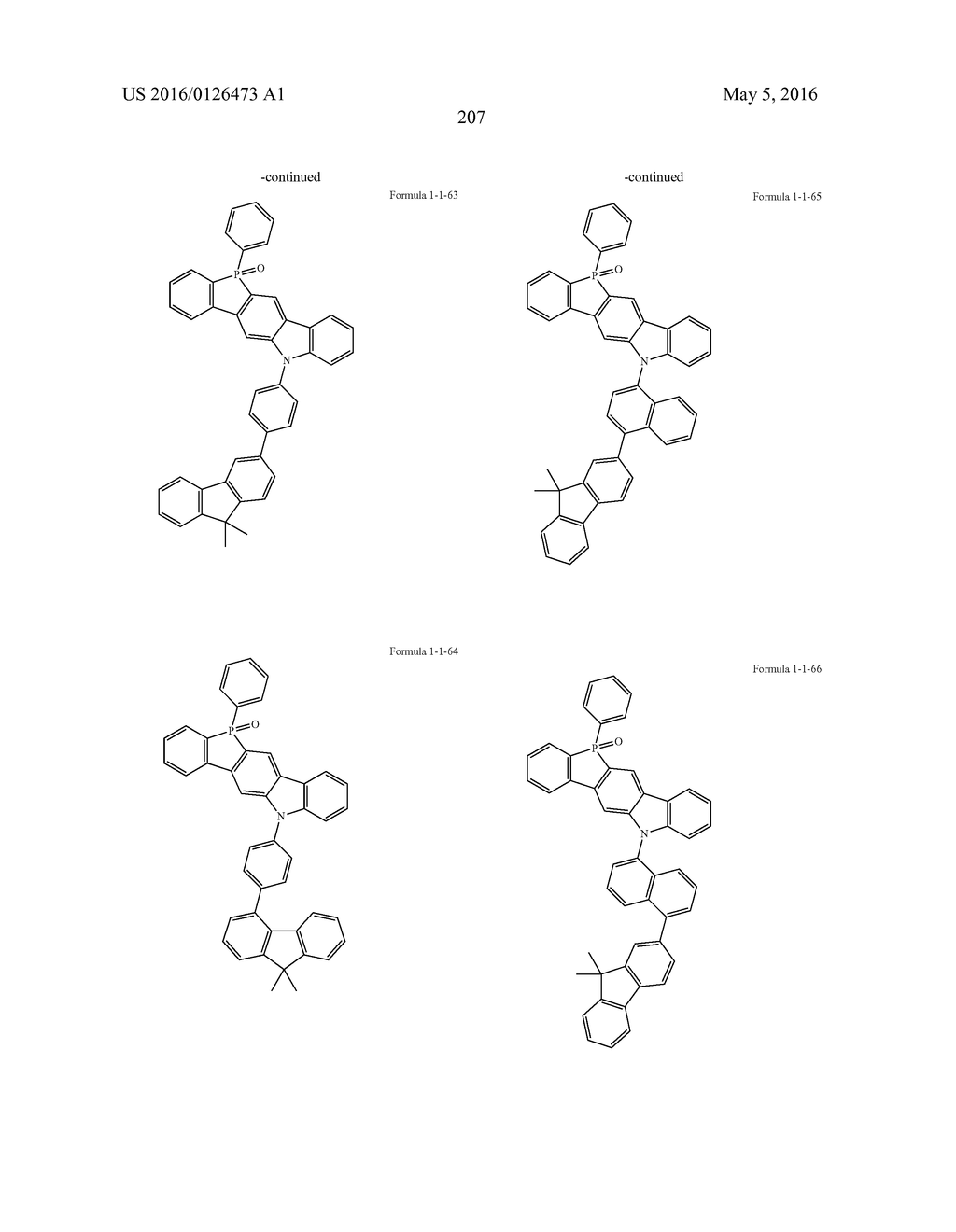 MULTICYCLIC COMPOUND AND ORGANIC ELECTRONIC DEVICE USING THE SAME - diagram, schematic, and image 210