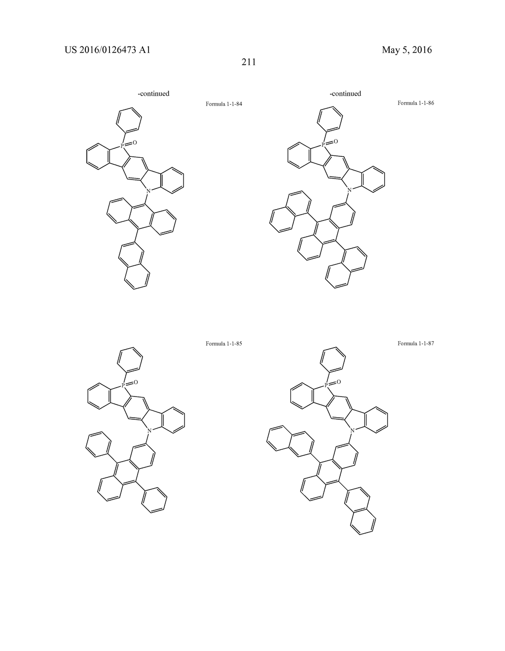 MULTICYCLIC COMPOUND AND ORGANIC ELECTRONIC DEVICE USING THE SAME - diagram, schematic, and image 214