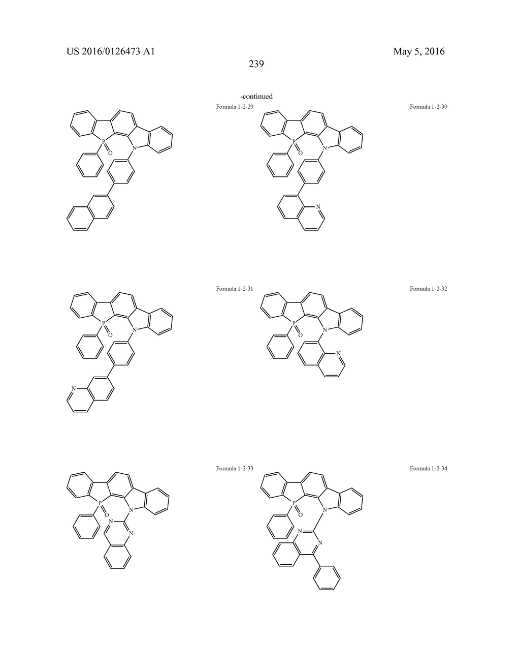 MULTICYCLIC COMPOUND AND ORGANIC ELECTRONIC DEVICE USING THE SAME - diagram, schematic, and image 242