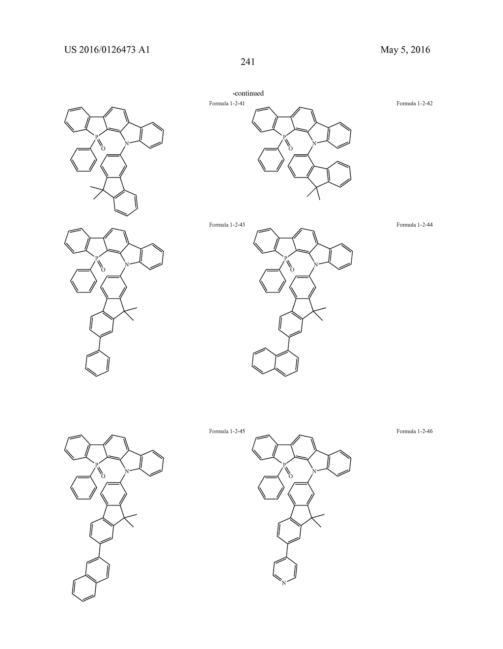 MULTICYCLIC COMPOUND AND ORGANIC ELECTRONIC DEVICE USING THE SAME - diagram, schematic, and image 244