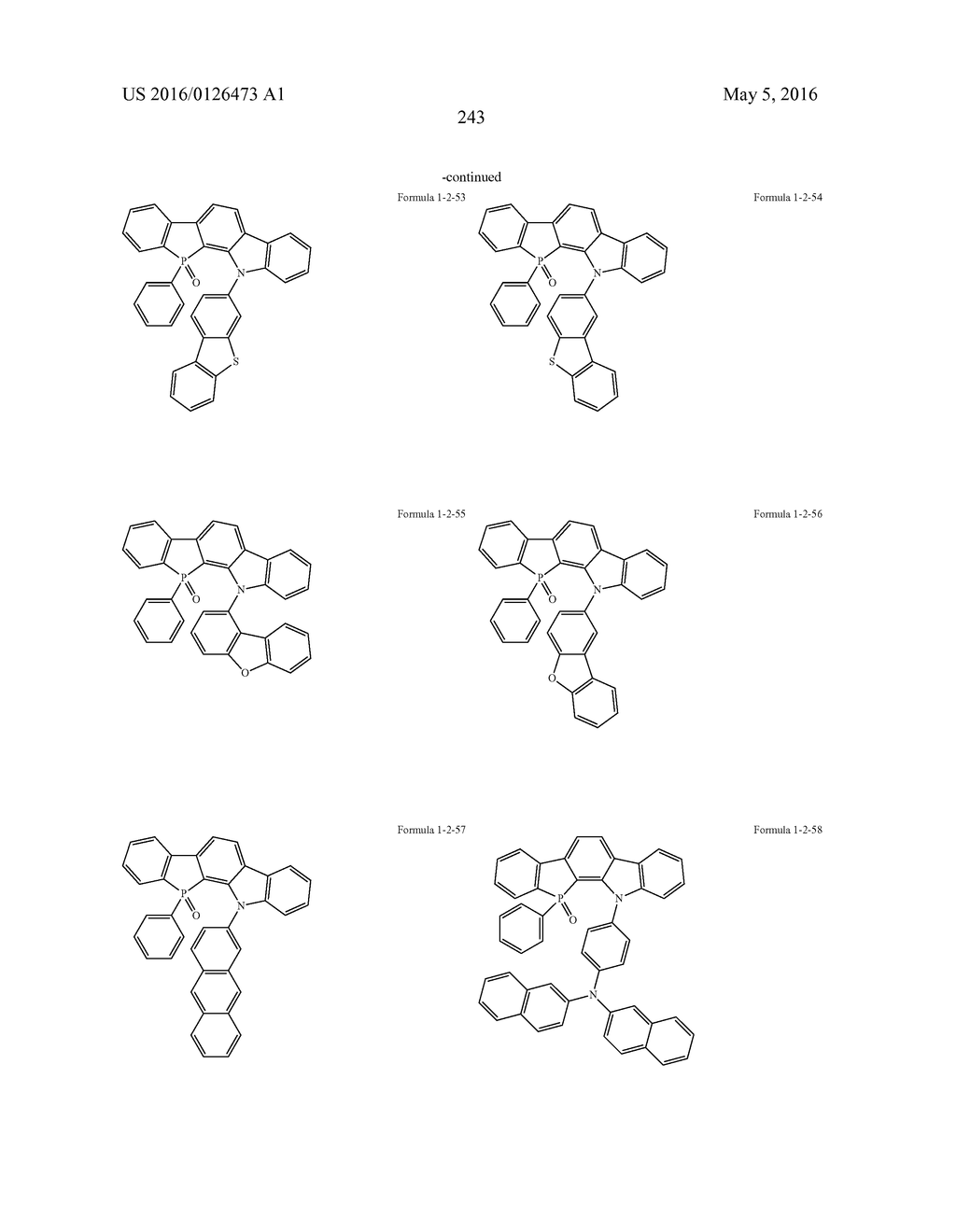 MULTICYCLIC COMPOUND AND ORGANIC ELECTRONIC DEVICE USING THE SAME - diagram, schematic, and image 246