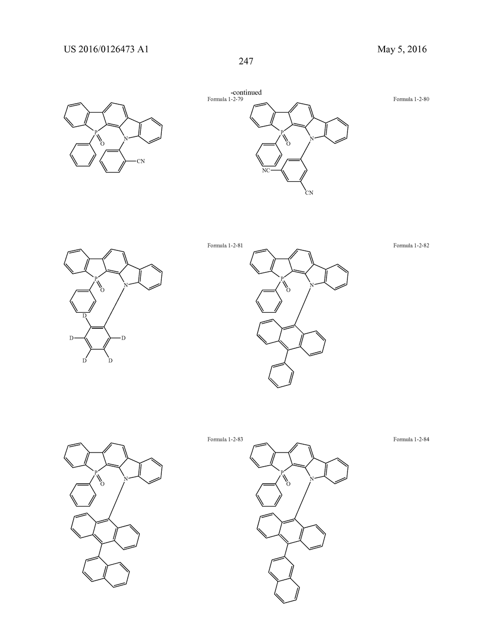 MULTICYCLIC COMPOUND AND ORGANIC ELECTRONIC DEVICE USING THE SAME - diagram, schematic, and image 250