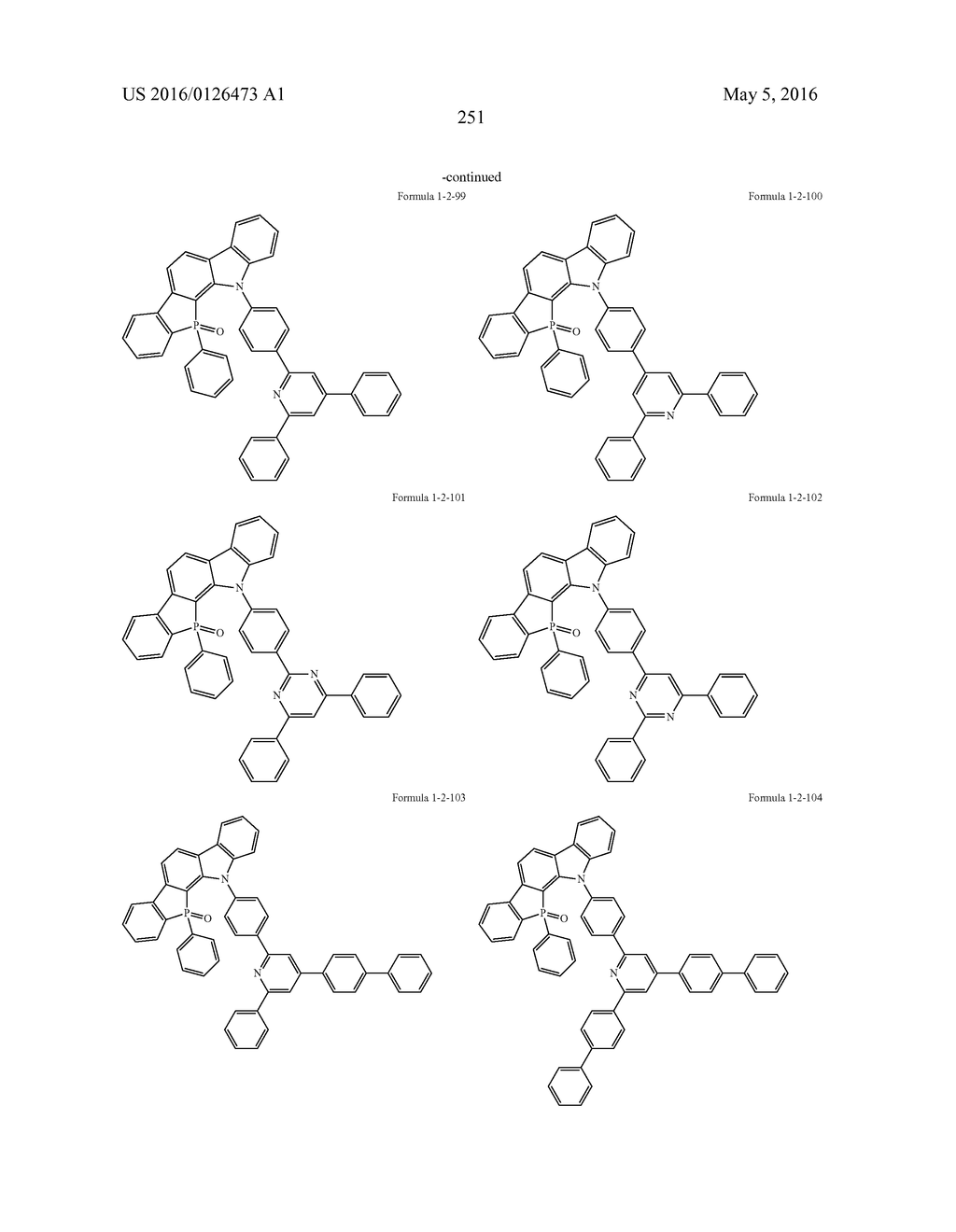 MULTICYCLIC COMPOUND AND ORGANIC ELECTRONIC DEVICE USING THE SAME - diagram, schematic, and image 254