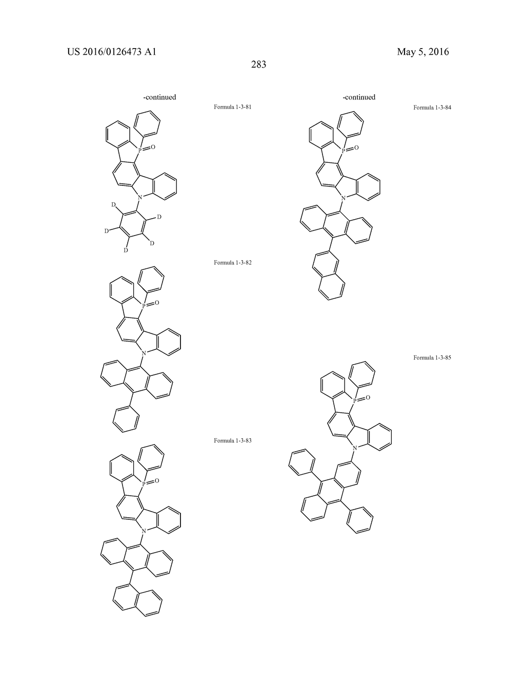 MULTICYCLIC COMPOUND AND ORGANIC ELECTRONIC DEVICE USING THE SAME - diagram, schematic, and image 286