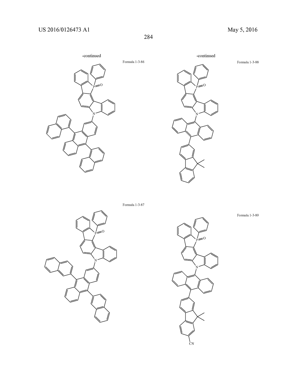 MULTICYCLIC COMPOUND AND ORGANIC ELECTRONIC DEVICE USING THE SAME - diagram, schematic, and image 287