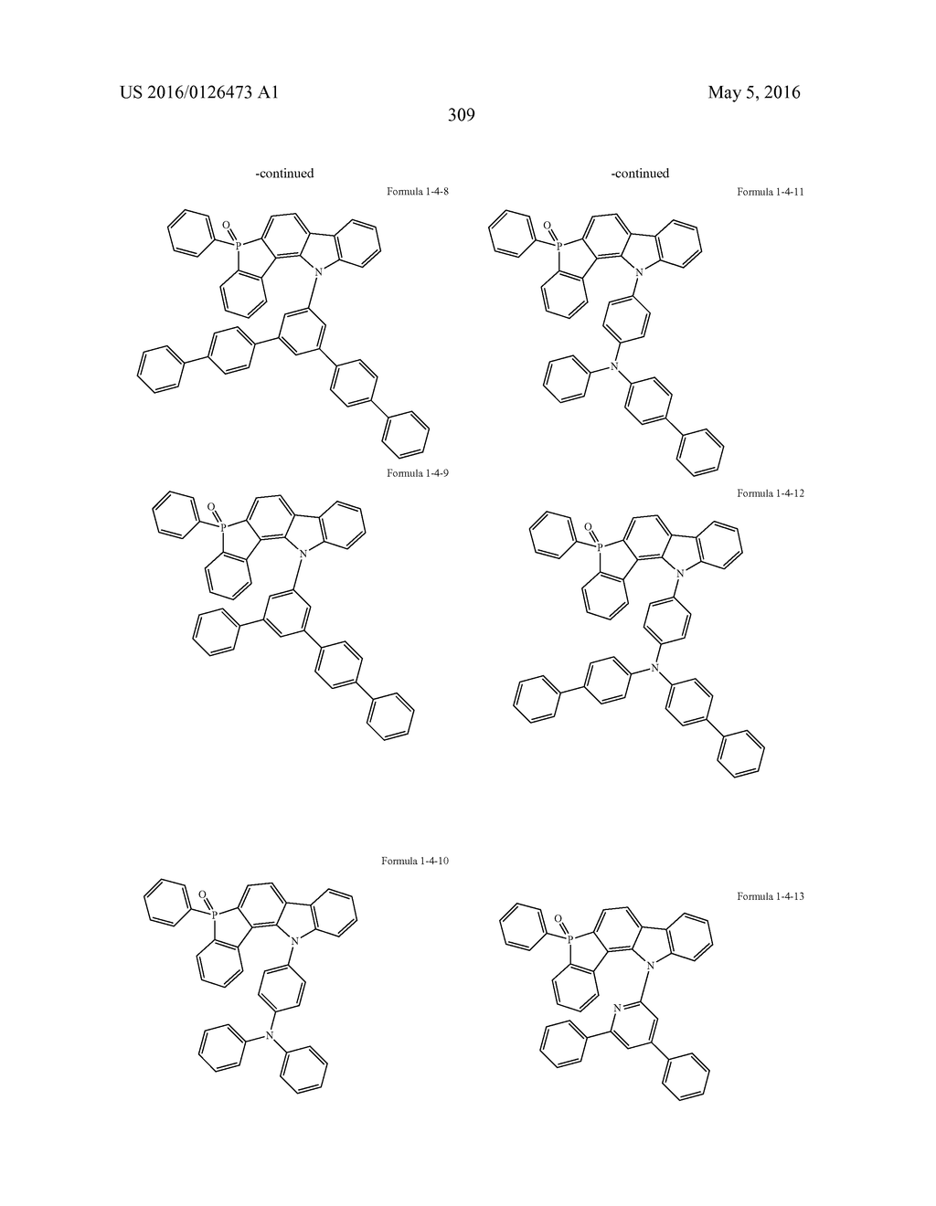 MULTICYCLIC COMPOUND AND ORGANIC ELECTRONIC DEVICE USING THE SAME - diagram, schematic, and image 312