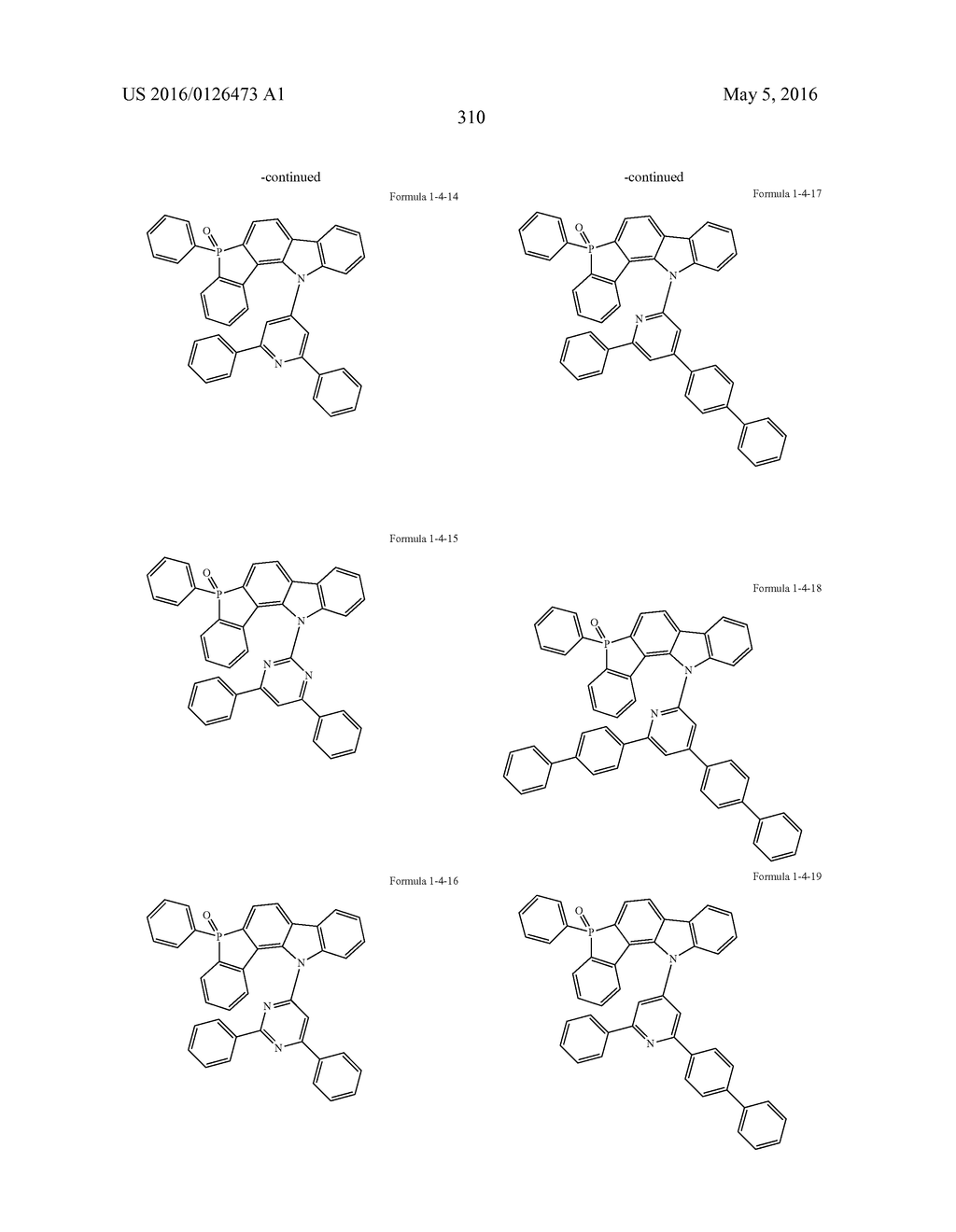 MULTICYCLIC COMPOUND AND ORGANIC ELECTRONIC DEVICE USING THE SAME - diagram, schematic, and image 313