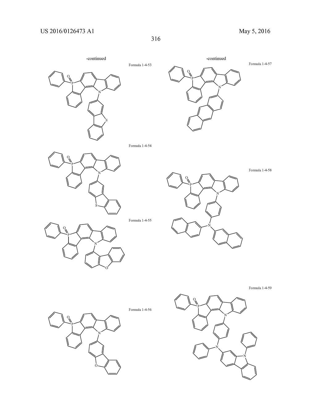 MULTICYCLIC COMPOUND AND ORGANIC ELECTRONIC DEVICE USING THE SAME - diagram, schematic, and image 319