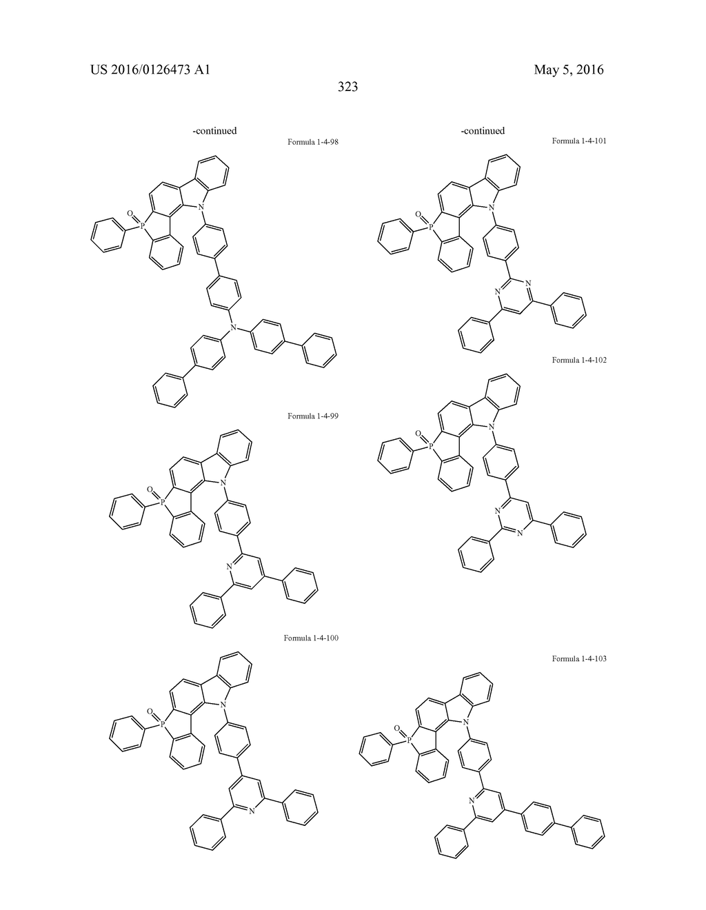 MULTICYCLIC COMPOUND AND ORGANIC ELECTRONIC DEVICE USING THE SAME - diagram, schematic, and image 326