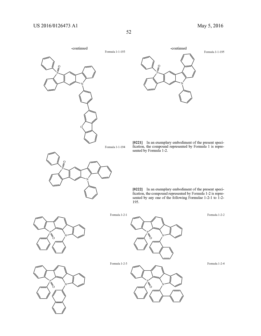 MULTICYCLIC COMPOUND AND ORGANIC ELECTRONIC DEVICE USING THE SAME - diagram, schematic, and image 55