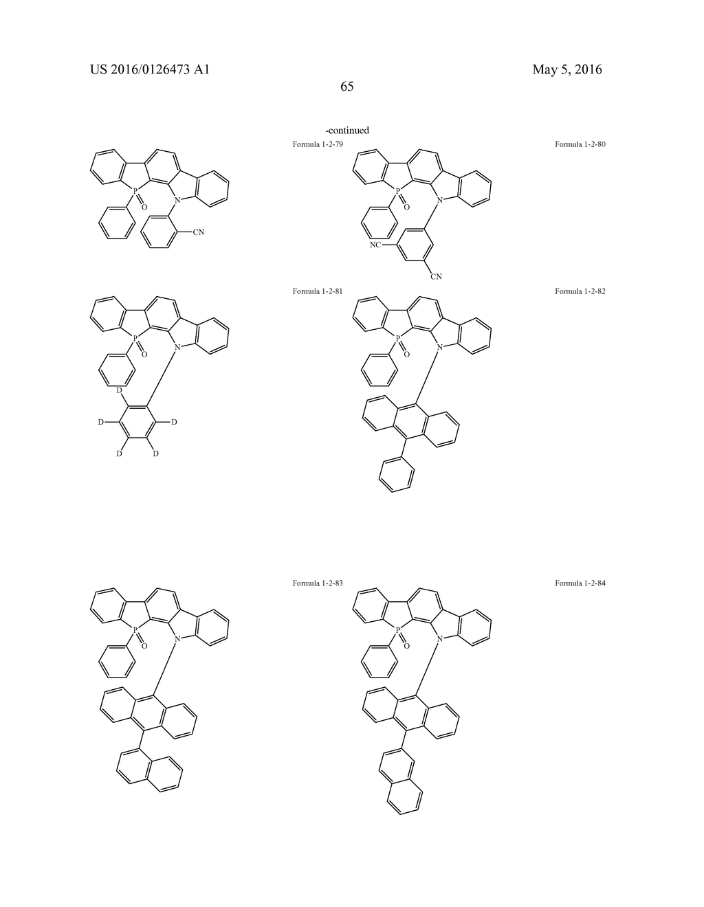 MULTICYCLIC COMPOUND AND ORGANIC ELECTRONIC DEVICE USING THE SAME - diagram, schematic, and image 68