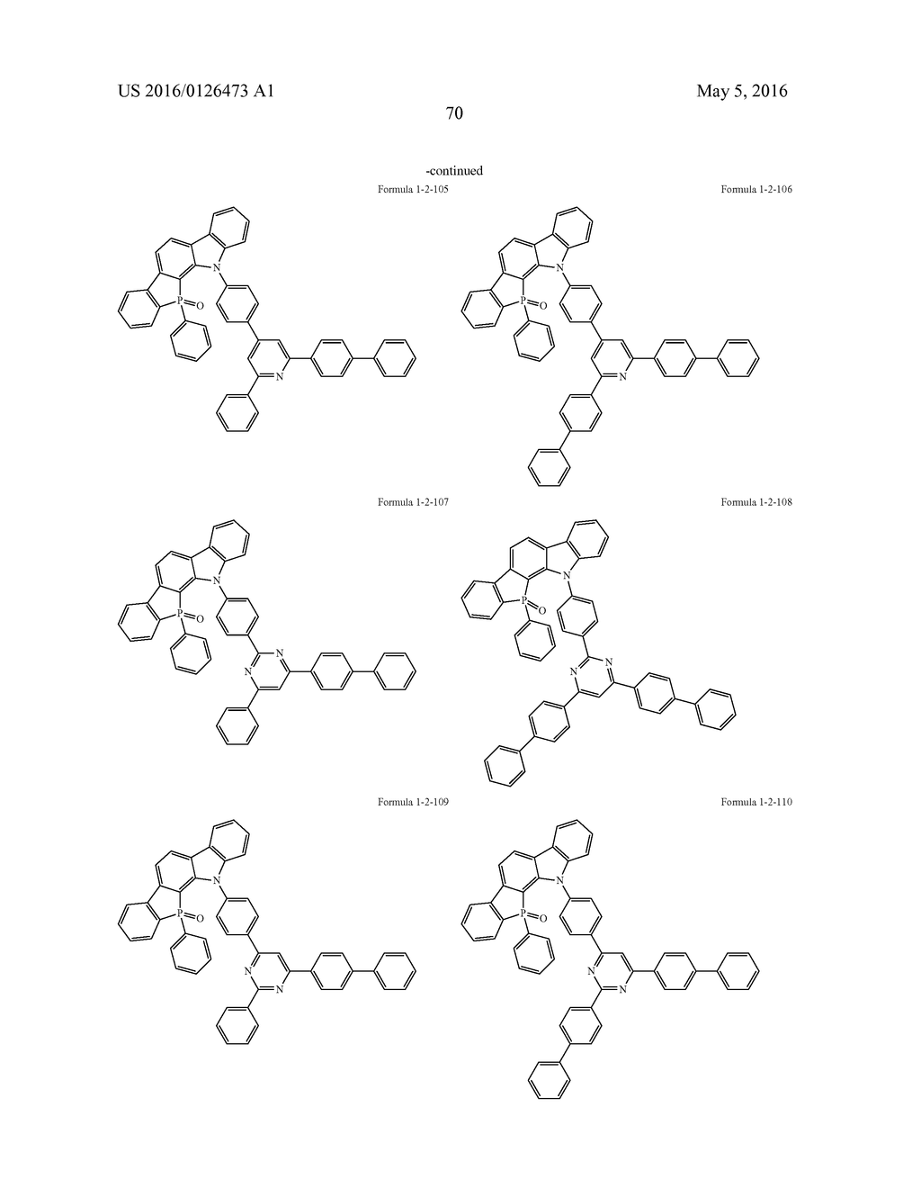 MULTICYCLIC COMPOUND AND ORGANIC ELECTRONIC DEVICE USING THE SAME - diagram, schematic, and image 73