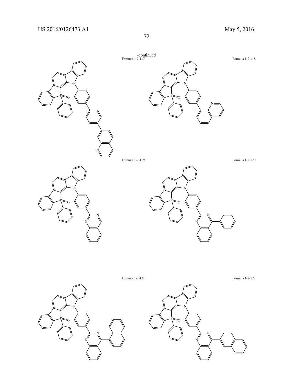 MULTICYCLIC COMPOUND AND ORGANIC ELECTRONIC DEVICE USING THE SAME - diagram, schematic, and image 75