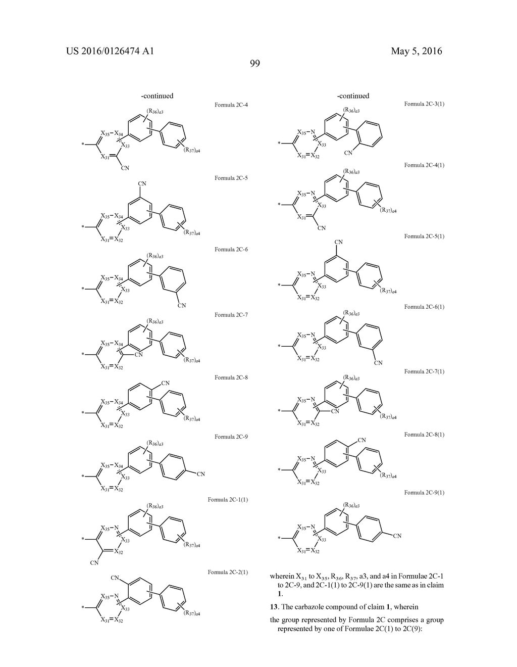 CARBAZOLE-BASED COMPOUND AND ORGANIC LIGHT-EMITTING DEVICE INCLUDING THE     SAME - diagram, schematic, and image 101