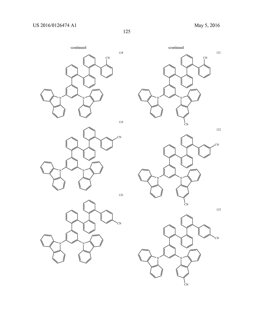 CARBAZOLE-BASED COMPOUND AND ORGANIC LIGHT-EMITTING DEVICE INCLUDING THE     SAME - diagram, schematic, and image 127