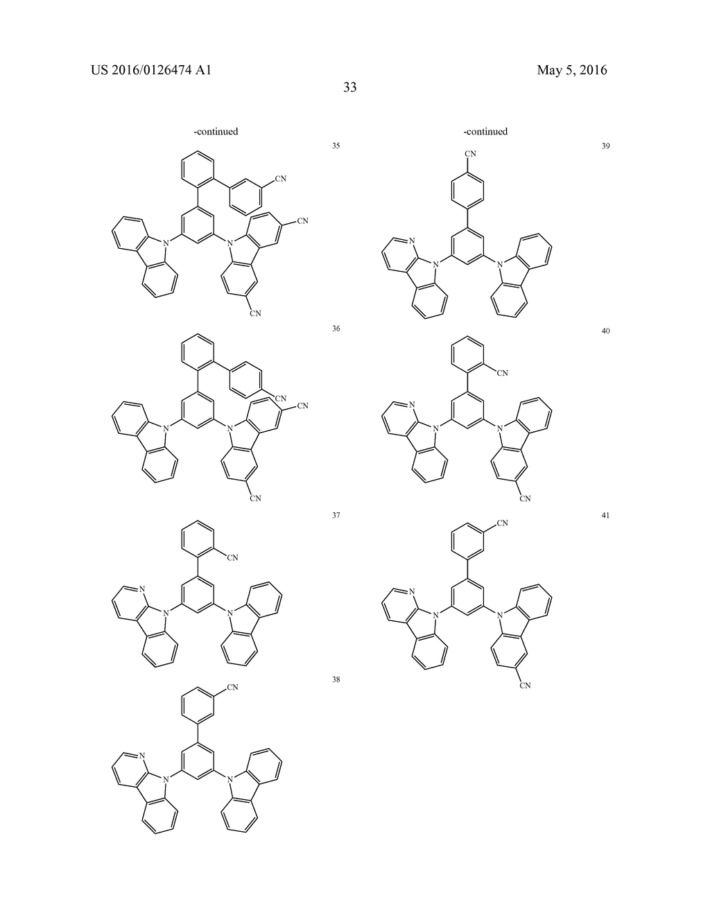 CARBAZOLE-BASED COMPOUND AND ORGANIC LIGHT-EMITTING DEVICE INCLUDING THE     SAME - diagram, schematic, and image 35