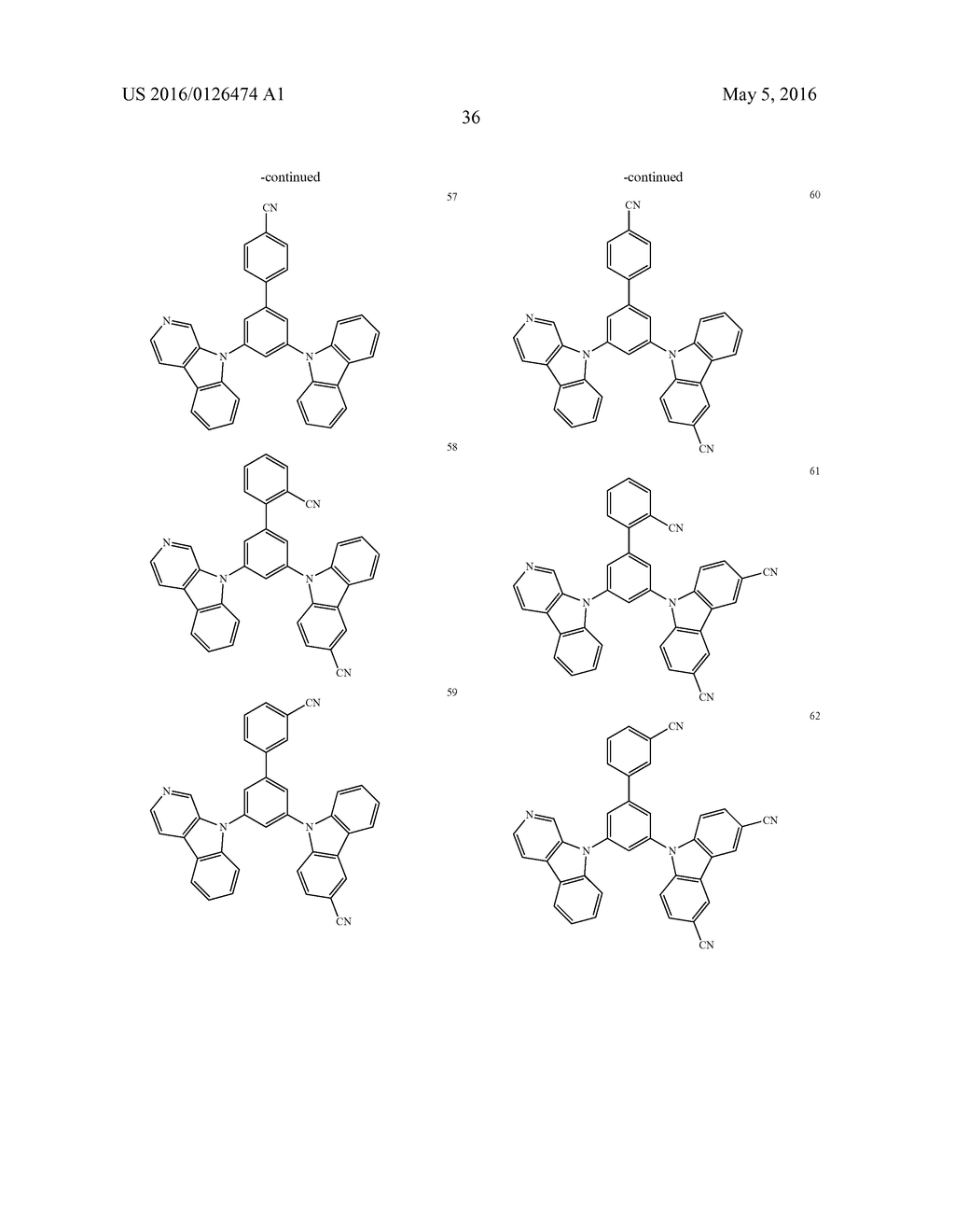 CARBAZOLE-BASED COMPOUND AND ORGANIC LIGHT-EMITTING DEVICE INCLUDING THE     SAME - diagram, schematic, and image 38