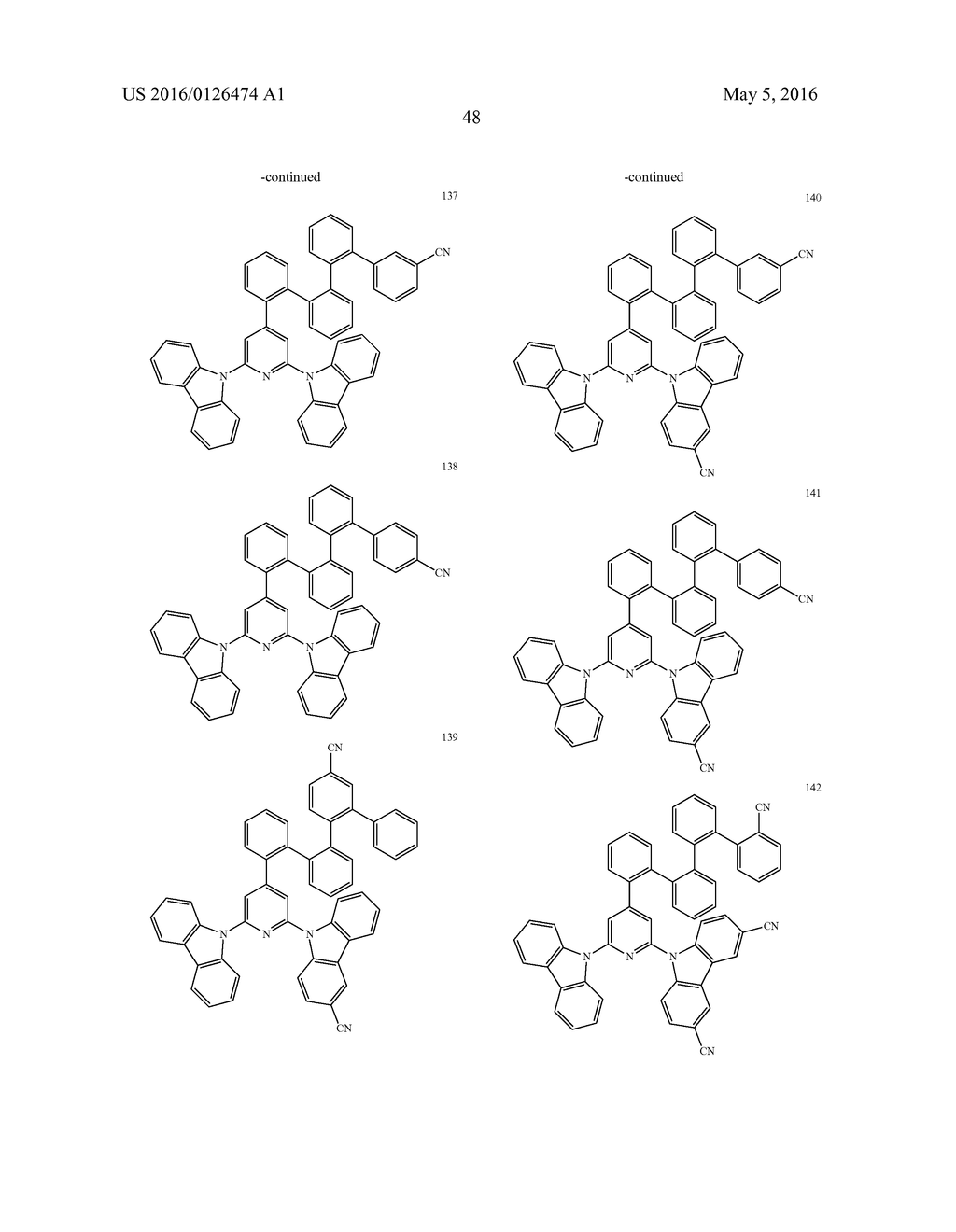 CARBAZOLE-BASED COMPOUND AND ORGANIC LIGHT-EMITTING DEVICE INCLUDING THE     SAME - diagram, schematic, and image 50